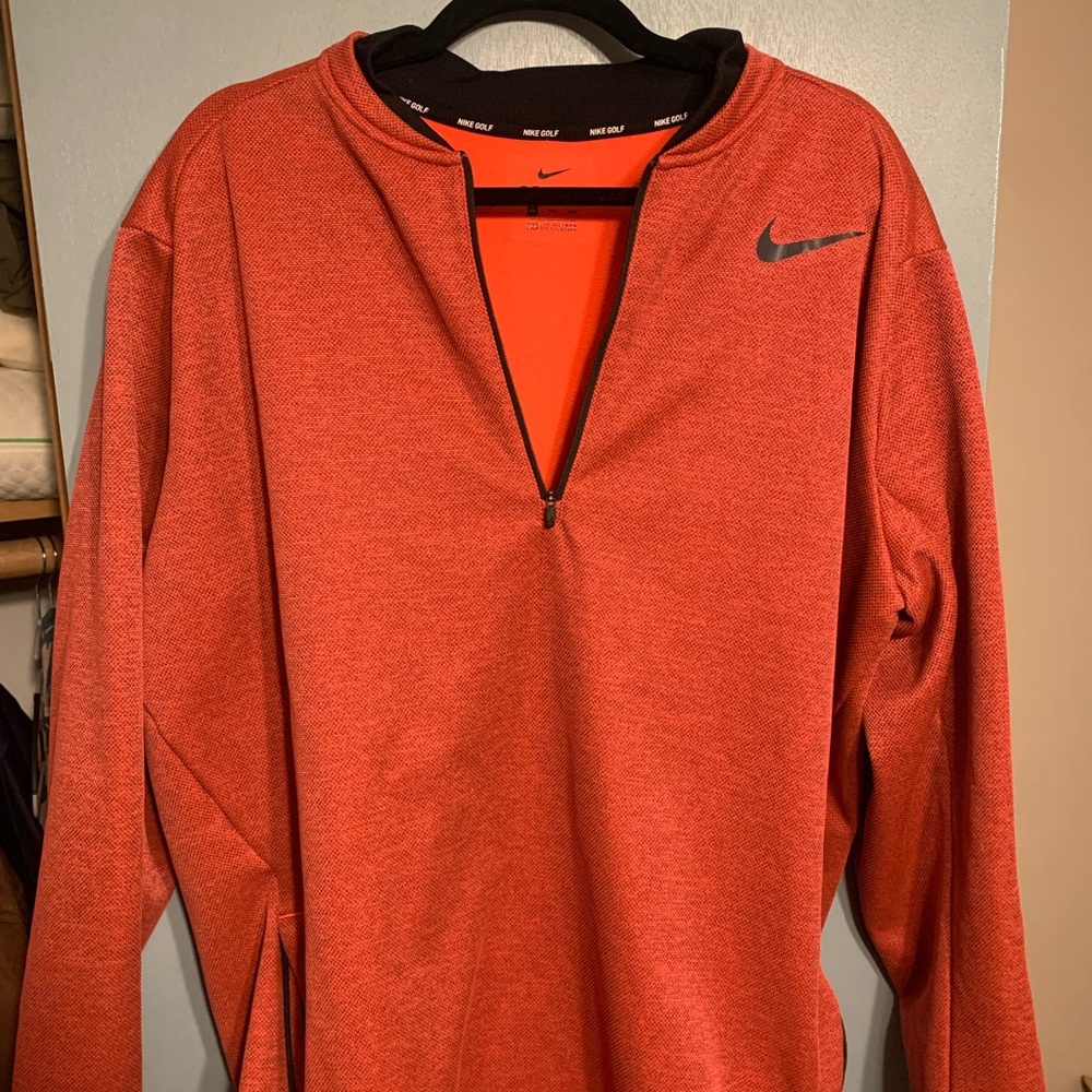 Nike Golf Quarter Zip pullover w/ pockets XXL